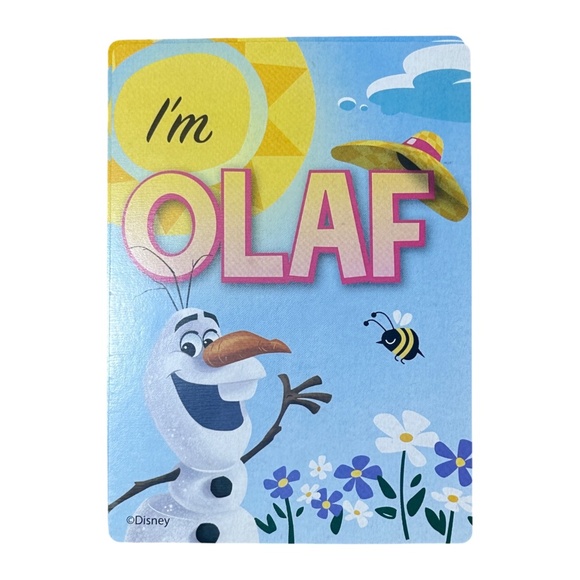 Cardinal Disney Frozen I'm Olaf Jumbo Playing Cards - Picture 3 of 5